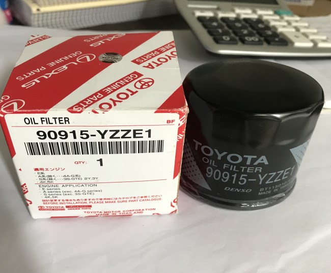 Toyota Oil Filter 90915-YZZE1